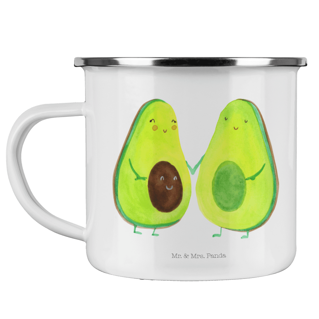 Camping Emaille Tasse Avocado Pärchen Campingtasse, Trinkbecher, Metalltasse, Outdoor Tasse, Emaille Trinkbecher, Blechtasse Outdoor, Emaille Campingbecher, Edelstahl Trinkbecher, Metalltasse für Camping, Kaffee Blechtasse, Camping Tasse Metall, Avocado, Veggie, Vegan, Gesund, Avocuddle, Liebe, Schwangerschaft, Familie, Babyshower, Babyparty, Hochzeit, Kinder, Avocados, Geburt