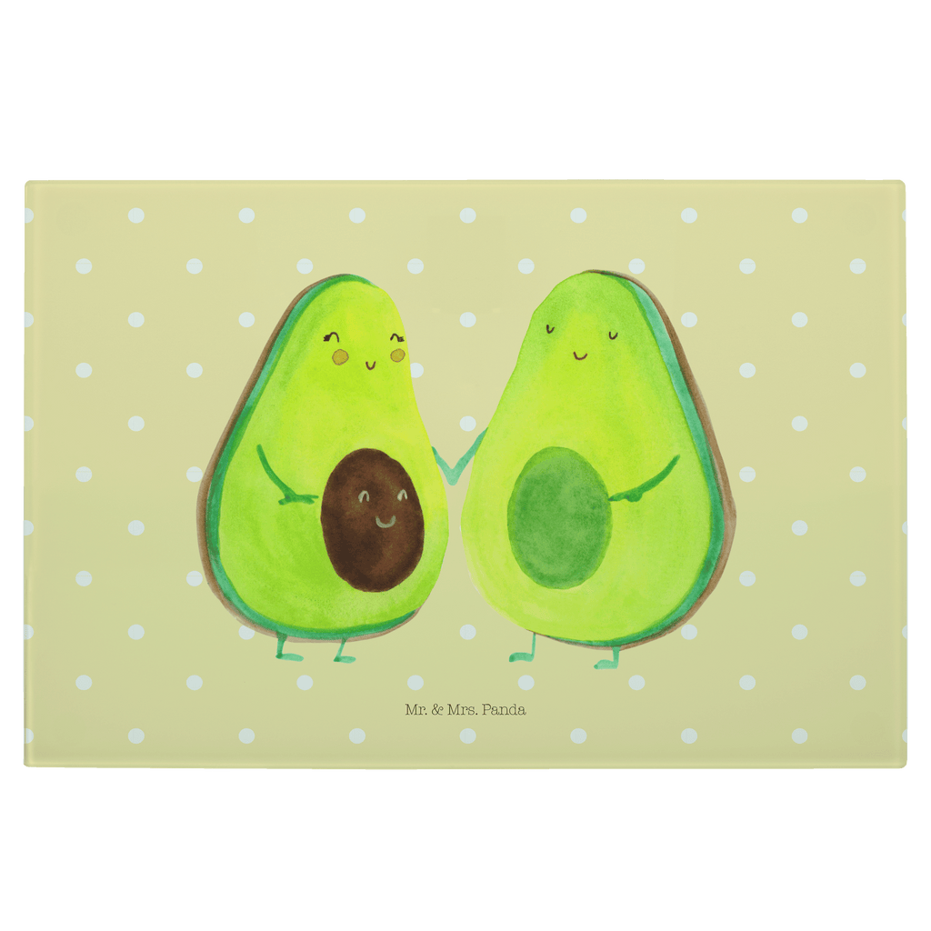 Medium Glas Schneidbrett Avocado Pärchen Glasschneidebrett, Schneidebrett, Avocado, Veggie, Vegan, Gesund, Avocuddle, Liebe, Schwangerschaft, Familie, Babyshower, Babyparty, Hochzeit, Kinder, Avocados, Geburt