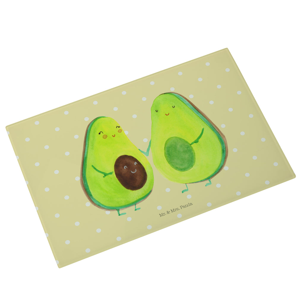 Medium Glas Schneidbrett Avocado Pärchen Glasschneidebrett, Schneidebrett, Avocado, Veggie, Vegan, Gesund, Avocuddle, Liebe, Schwangerschaft, Familie, Babyshower, Babyparty, Hochzeit, Kinder, Avocados, Geburt