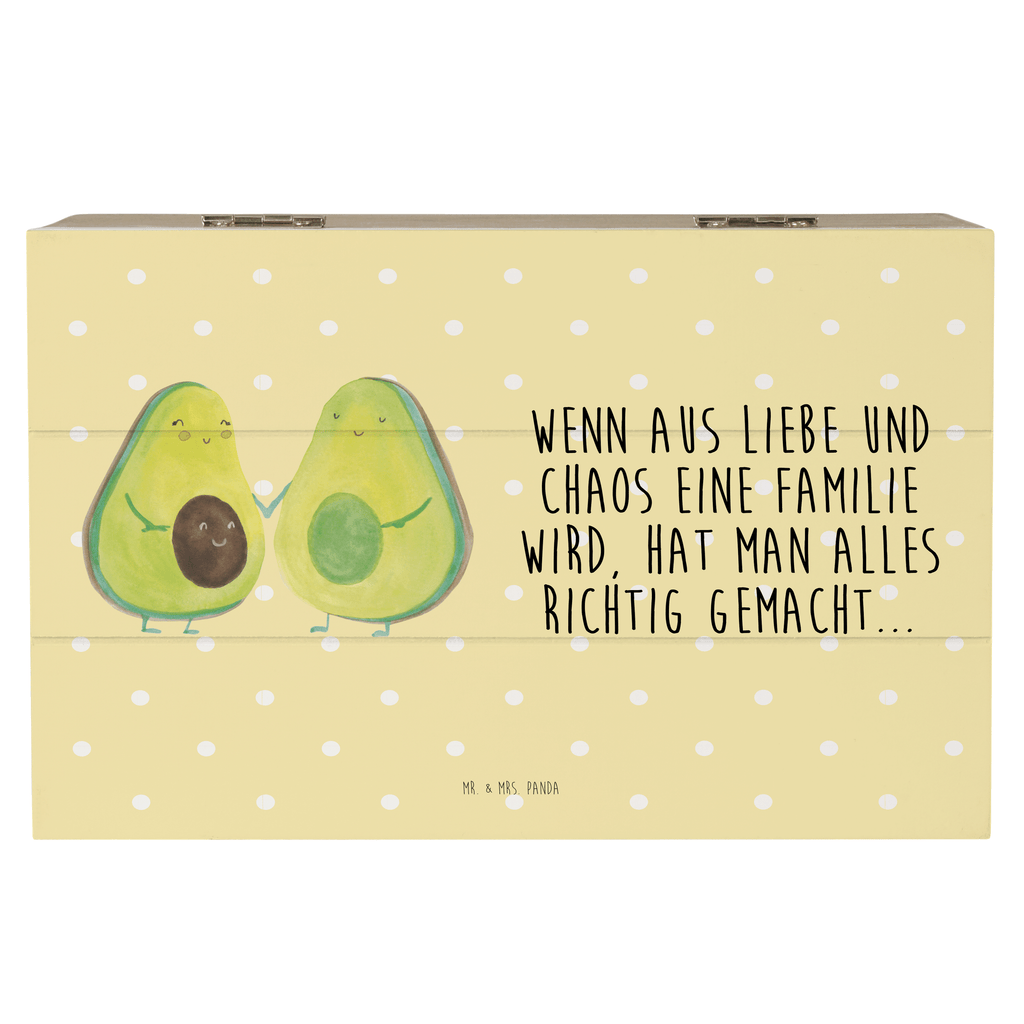 Holzkiste Avocado Pärchen Holzkiste, Kiste, Schatzkiste, Truhe, Schatulle, XXL, Erinnerungsbox, Erinnerungskiste, Dekokiste, Aufbewahrungsbox, Avocado, Veggie, Vegan, Gesund, Avocuddle, Liebe, Schwangerschaft, Familie, Babyshower, Babyparty, Hochzeit, Kinder, Avocados, Geburt