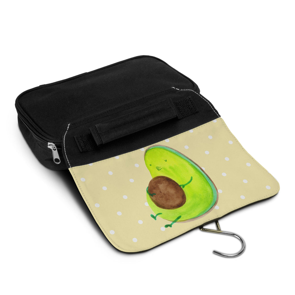 Kulturbeutel Avocado pfeift Kulturbeutel, Zum Aufhängen, Waschtasche, Kosmetiktasche, Damen, Herren, Aufbewahrungstasche, Schminktasche, Kosmetikbeutel, Organizer, Kulturtasche, Schminkutensil, Avocado, Veggie, Vegan, Gesund, Diät, Abnehmen, Ernährung, dick sein, Pummelfee