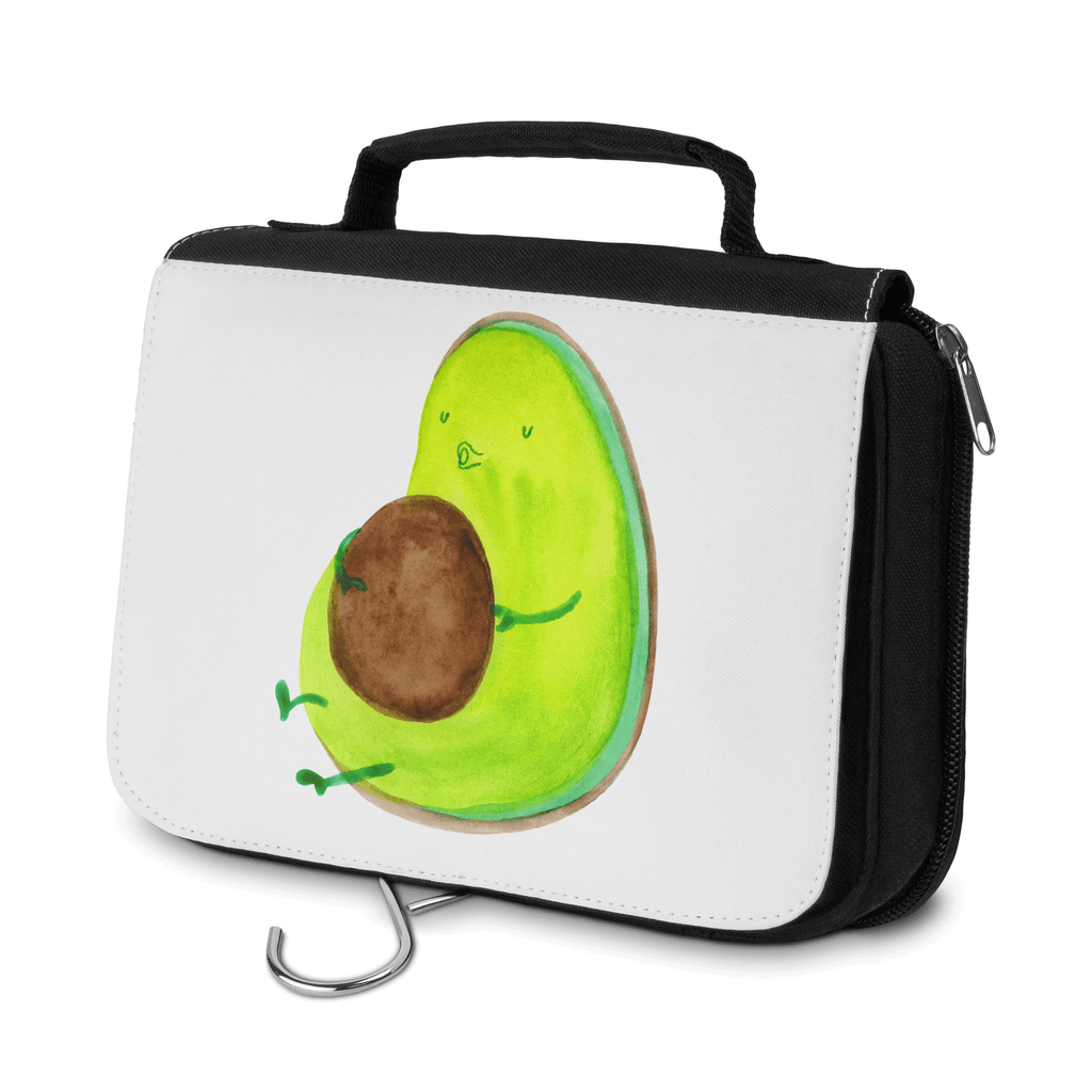 Kulturbeutel Avocado pfeift Kulturbeutel, Zum Aufhängen, Waschtasche, Kosmetiktasche, Damen, Herren, Aufbewahrungstasche, Schminktasche, Kosmetikbeutel, Organizer, Kulturtasche, Schminkutensil, Avocado, Veggie, Vegan, Gesund, Diät, Abnehmen, Ernährung, dick sein, Pummelfee