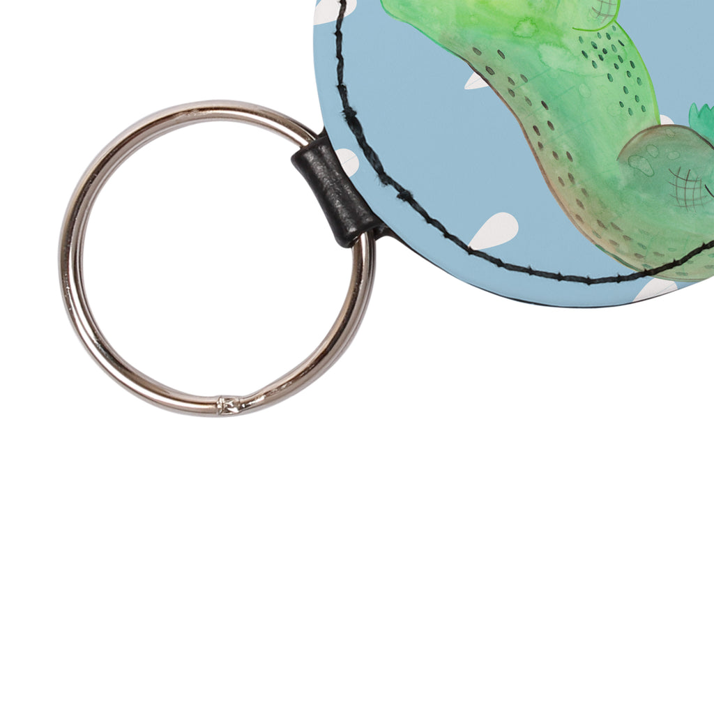 Rund Schlüsselanhänger Krokodil Schlüsselanhänger, Anhänger, Taschenanhänger, Glücksbringer, Schutzengel, Meerestiere, Meer, Urlaub, Krokodil, Krokodile, verrückt sein, spontan sein, Abenteuerlust, Reiselust, Freundin, beste Freundin, Lieblingsmensch