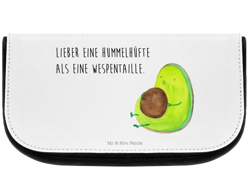Kosmetiktasche Avocado pfeift Kosmetikbeutel, Kulturtasche, Kulturbeutel, Schminktasche, Make-Up Tasche, Avocado, Veggie, Vegan, Gesund, Diät, Abnehmen, Ernährung, dick sein, Pummelfee