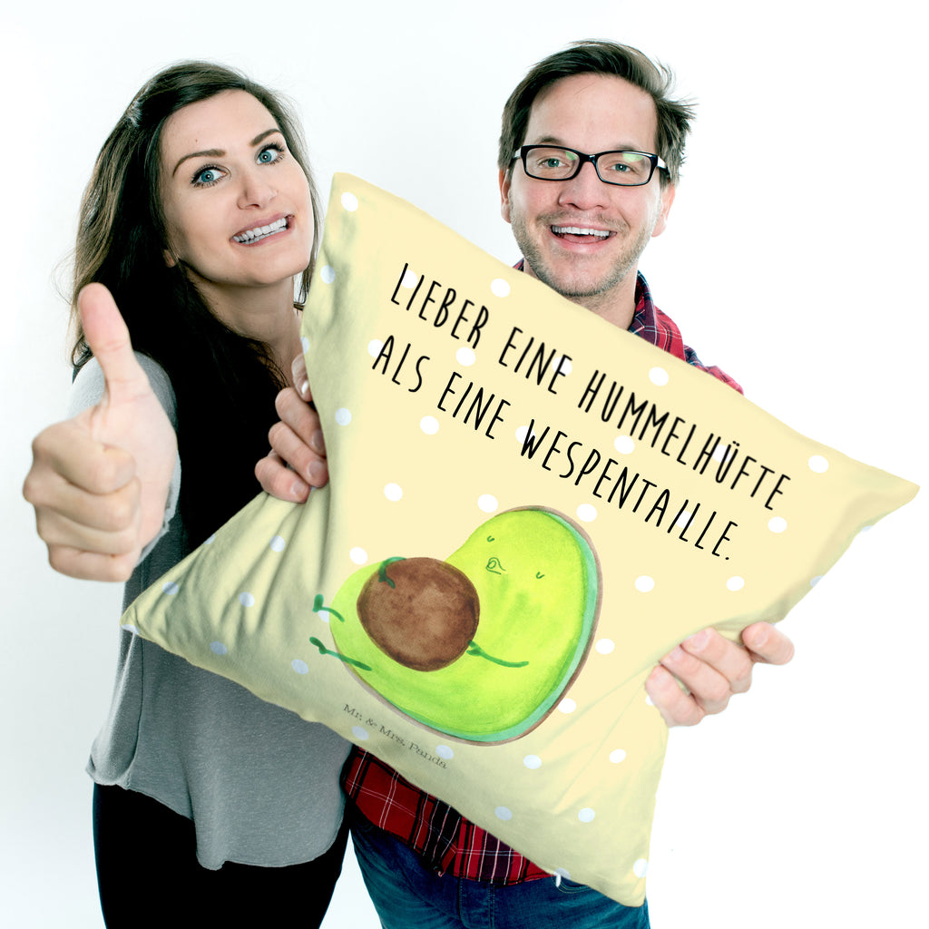 40x40 Kissen Avocado pfeift Kissenhülle, Kopfkissen, Sofakissen, Dekokissen, Motivkissen, Avocado, Veggie, Vegan, Gesund, Diät, Abnehmen, Ernährung, dick sein, Pummelfee