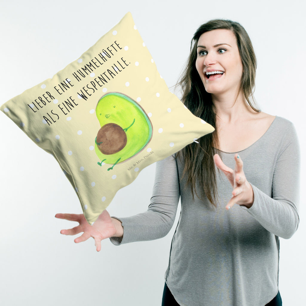 40x40 Kissen Avocado pfeift Kissenhülle, Kopfkissen, Sofakissen, Dekokissen, Motivkissen, Avocado, Veggie, Vegan, Gesund, Diät, Abnehmen, Ernährung, dick sein, Pummelfee