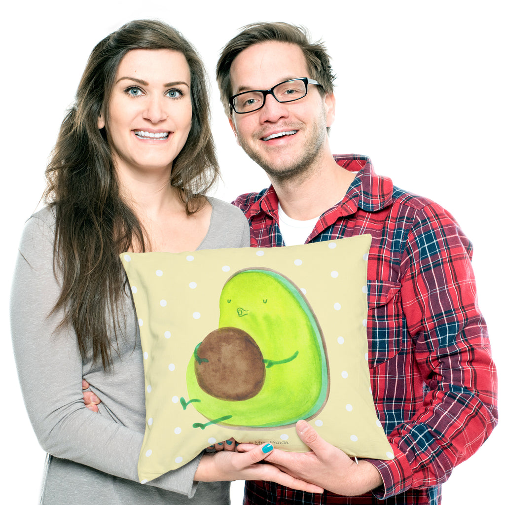 40x40 Kissen Avocado pfeift Kissenhülle, Kopfkissen, Sofakissen, Dekokissen, Motivkissen, Avocado, Veggie, Vegan, Gesund, Diät, Abnehmen, Ernährung, dick sein, Pummelfee