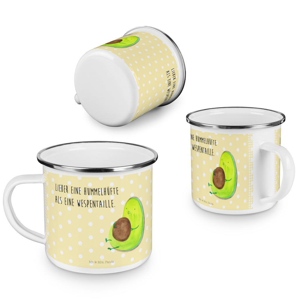 Camping Emaille Tasse Avocado pfeift Campingtasse, Trinkbecher, Metalltasse, Outdoor Tasse, Emaille Trinkbecher, Blechtasse Outdoor, Emaille Campingbecher, Edelstahl Trinkbecher, Metalltasse für Camping, Kaffee Blechtasse, Camping Tasse Metall, Avocado, Veggie, Vegan, Gesund, Diät, Abnehmen, Ernährung, dick sein, Pummelfee