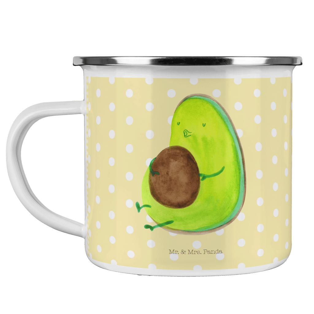 Camping Emaille Tasse Avocado pfeift Campingtasse, Trinkbecher, Metalltasse, Outdoor Tasse, Emaille Trinkbecher, Blechtasse Outdoor, Emaille Campingbecher, Edelstahl Trinkbecher, Metalltasse für Camping, Kaffee Blechtasse, Camping Tasse Metall, Avocado, Veggie, Vegan, Gesund, Diät, Abnehmen, Ernährung, dick sein, Pummelfee