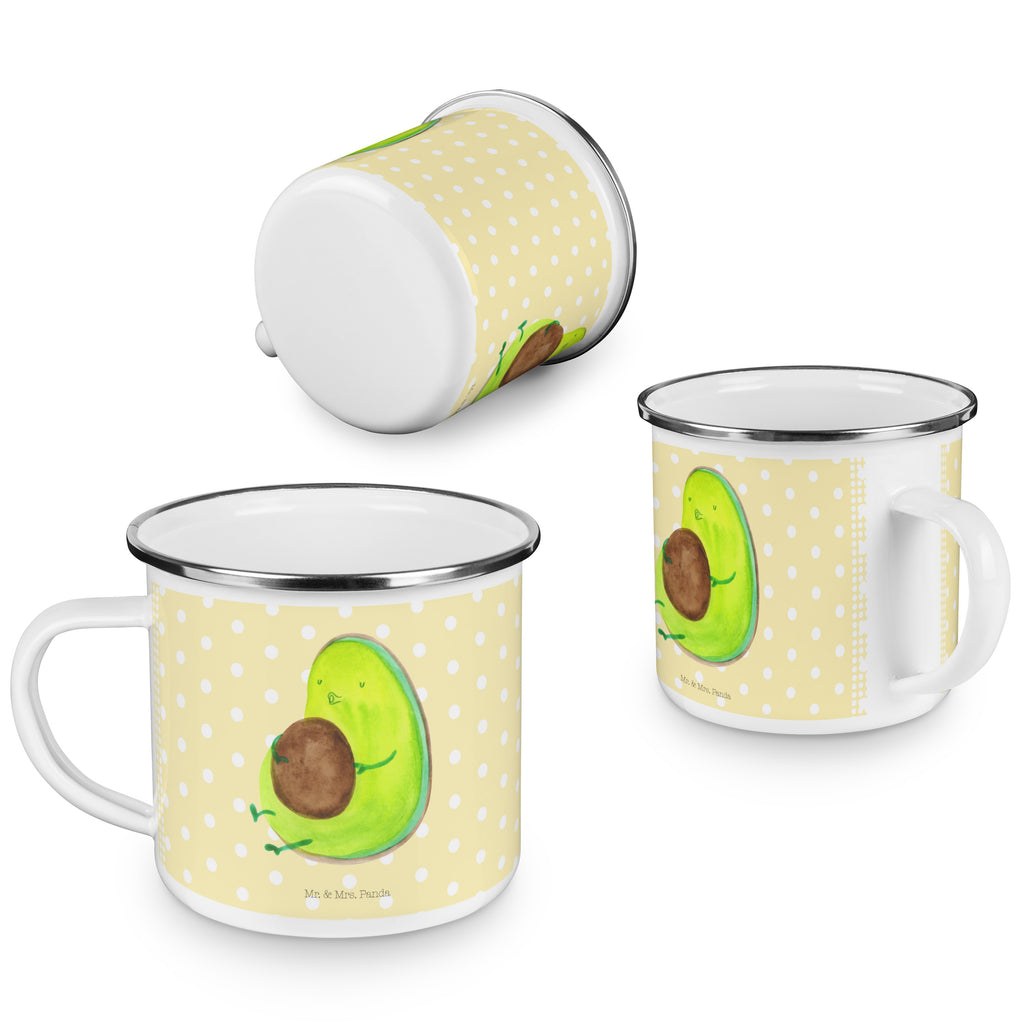 Camping Emaille Tasse Avocado pfeift Campingtasse, Trinkbecher, Metalltasse, Outdoor Tasse, Emaille Trinkbecher, Blechtasse Outdoor, Emaille Campingbecher, Edelstahl Trinkbecher, Metalltasse für Camping, Kaffee Blechtasse, Camping Tasse Metall, Avocado, Veggie, Vegan, Gesund, Diät, Abnehmen, Ernährung, dick sein, Pummelfee