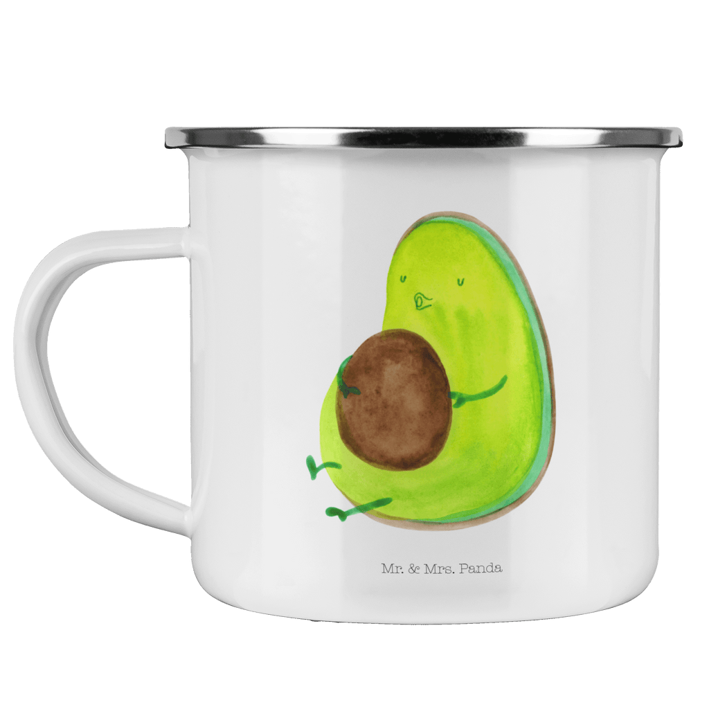 Camping Emaille Tasse Avocado pfeift Campingtasse, Trinkbecher, Metalltasse, Outdoor Tasse, Emaille Trinkbecher, Blechtasse Outdoor, Emaille Campingbecher, Edelstahl Trinkbecher, Metalltasse für Camping, Kaffee Blechtasse, Camping Tasse Metall, Avocado, Veggie, Vegan, Gesund, Diät, Abnehmen, Ernährung, dick sein, Pummelfee