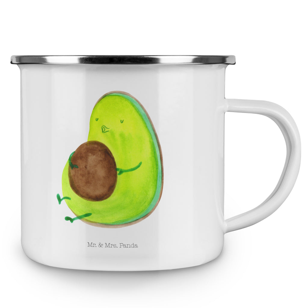 Camping Emaille Tasse Avocado pfeift Campingtasse, Trinkbecher, Metalltasse, Outdoor Tasse, Emaille Trinkbecher, Blechtasse Outdoor, Emaille Campingbecher, Edelstahl Trinkbecher, Metalltasse für Camping, Kaffee Blechtasse, Camping Tasse Metall, Avocado, Veggie, Vegan, Gesund, Diät, Abnehmen, Ernährung, dick sein, Pummelfee