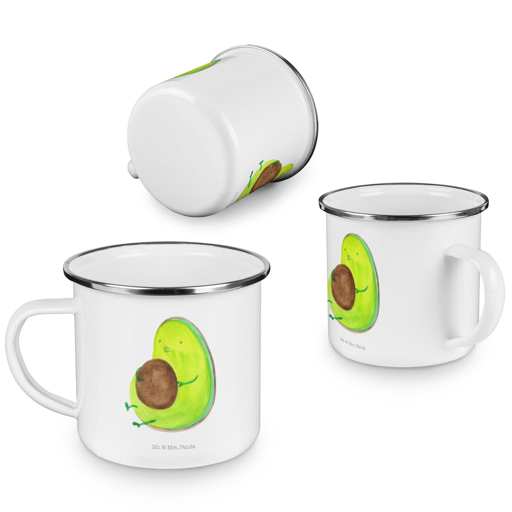 Camping Emaille Tasse Avocado pfeift Campingtasse, Trinkbecher, Metalltasse, Outdoor Tasse, Emaille Trinkbecher, Blechtasse Outdoor, Emaille Campingbecher, Edelstahl Trinkbecher, Metalltasse für Camping, Kaffee Blechtasse, Camping Tasse Metall, Avocado, Veggie, Vegan, Gesund, Diät, Abnehmen, Ernährung, dick sein, Pummelfee