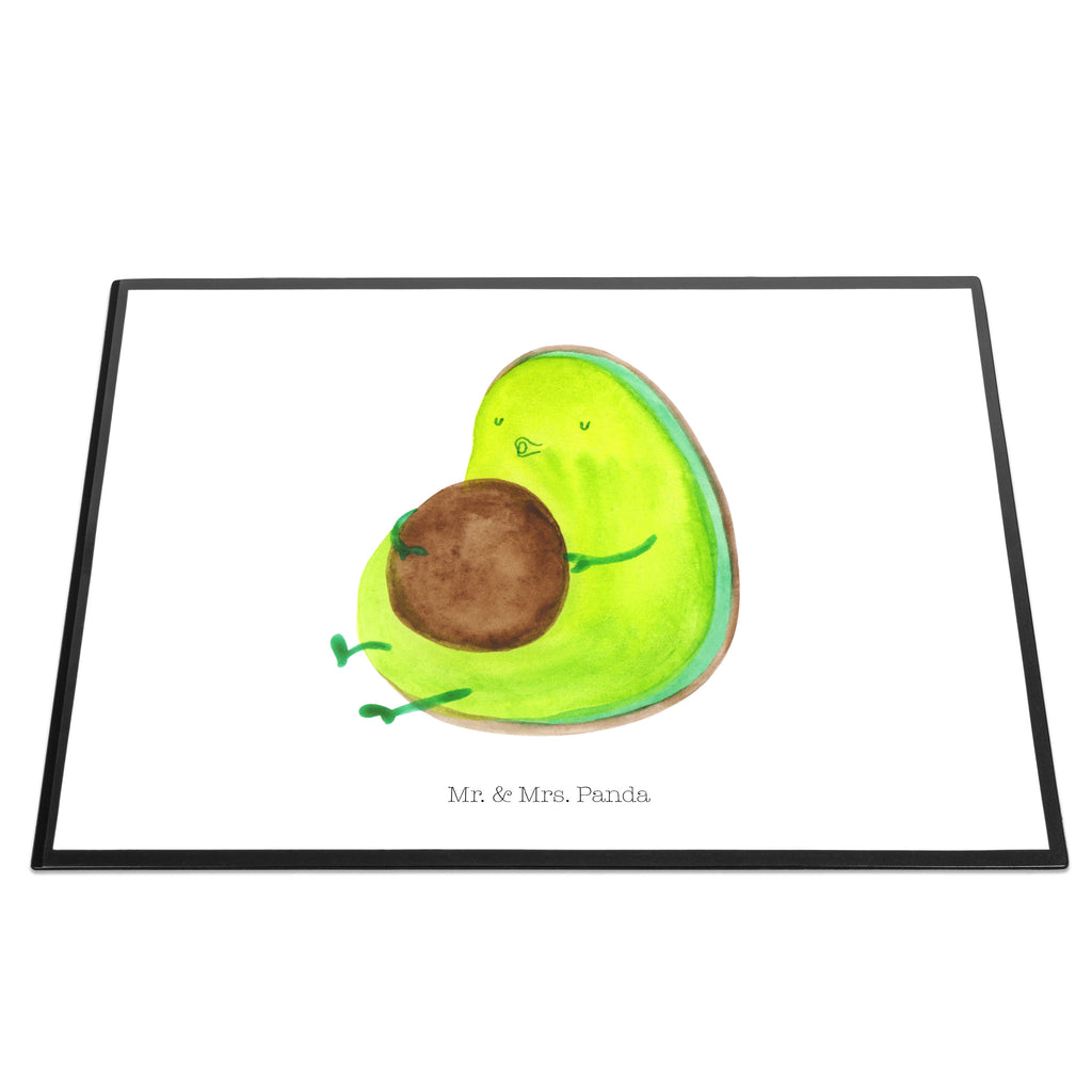 Schreibtischunterlage Avocado pfeift Schreibunterlage, Schreibtischauflage, Bürobedarf, Büroartikel, Schreibwaren, Schreibtisch Unterlagen, Schreibtischunterlage Groß, Avocado, Veggie, Vegan, Gesund, Diät, Abnehmen, Ernährung, dick sein, Pummelfee
