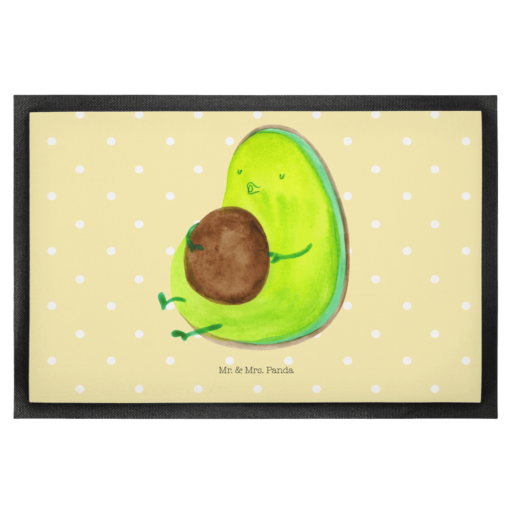 Fußmatte Avocado pfeift Avocado, Diät, Abnehmen, Ernährung, dick sein, Pummelfee,  Türvorleger, Schmutzmatte, Fußabtreter, Matte, Schmutzfänger, Fußabstreifer, Schmutzfangmatte, Türmatte, Motivfußmatte,  Haustürmatte, Vorleger  Avocado, Veggie, Vegan, Gesund