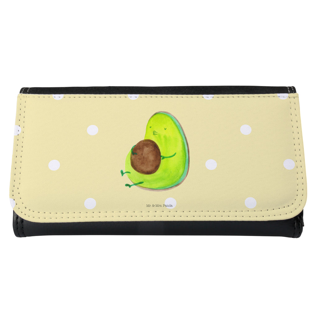 Damen Portemonnaie Avocado pfeift Portemonnaie, Portemonee, Geldbörse, Damen, Groß, XXL, Geldbeutel, Portemonnaies, Avocado, Veggie, Vegan, Gesund, Diät, Abnehmen, Ernährung, dick sein, Pummelfee
