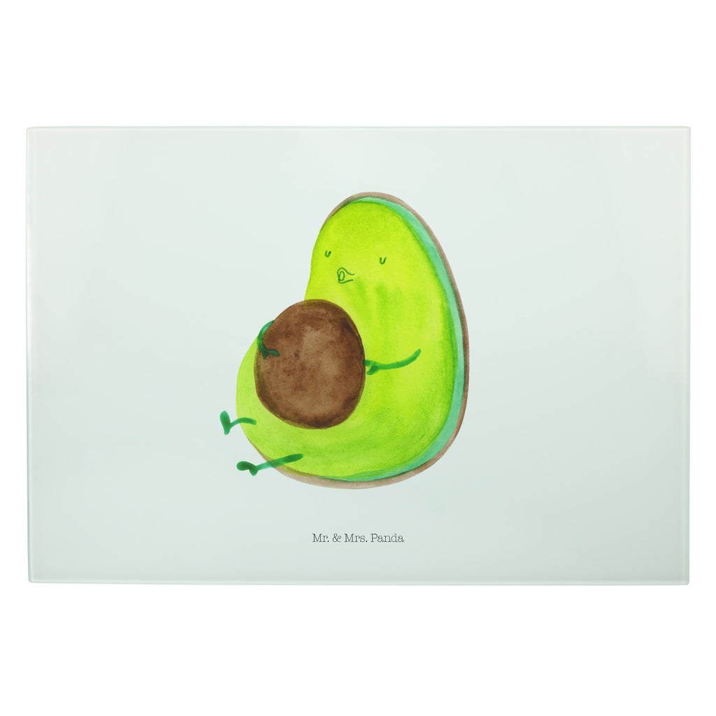 XL Glas Schneidbrett Avocado pfeift Glasschneidebrett, Schneidebrett, Frühstücksbrett, Küche, Avocado, Veggie, Vegan, Gesund, Diät, Abnehmen, Ernährung, dick sein, Pummelfee