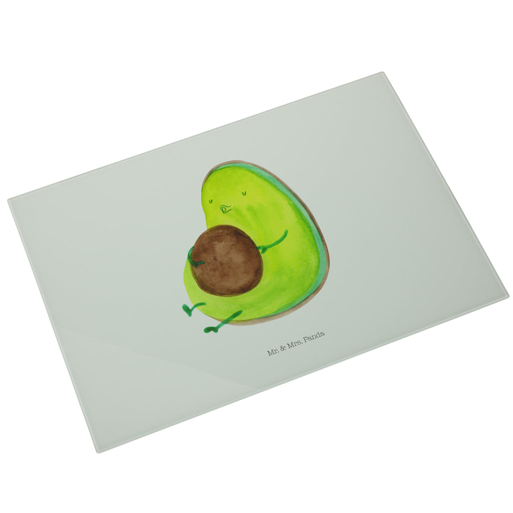 XL Glas Schneidbrett Avocado pfeift Glasschneidebrett, Schneidebrett, Frühstücksbrett, Küche, Avocado, Veggie, Vegan, Gesund, Diät, Abnehmen, Ernährung, dick sein, Pummelfee