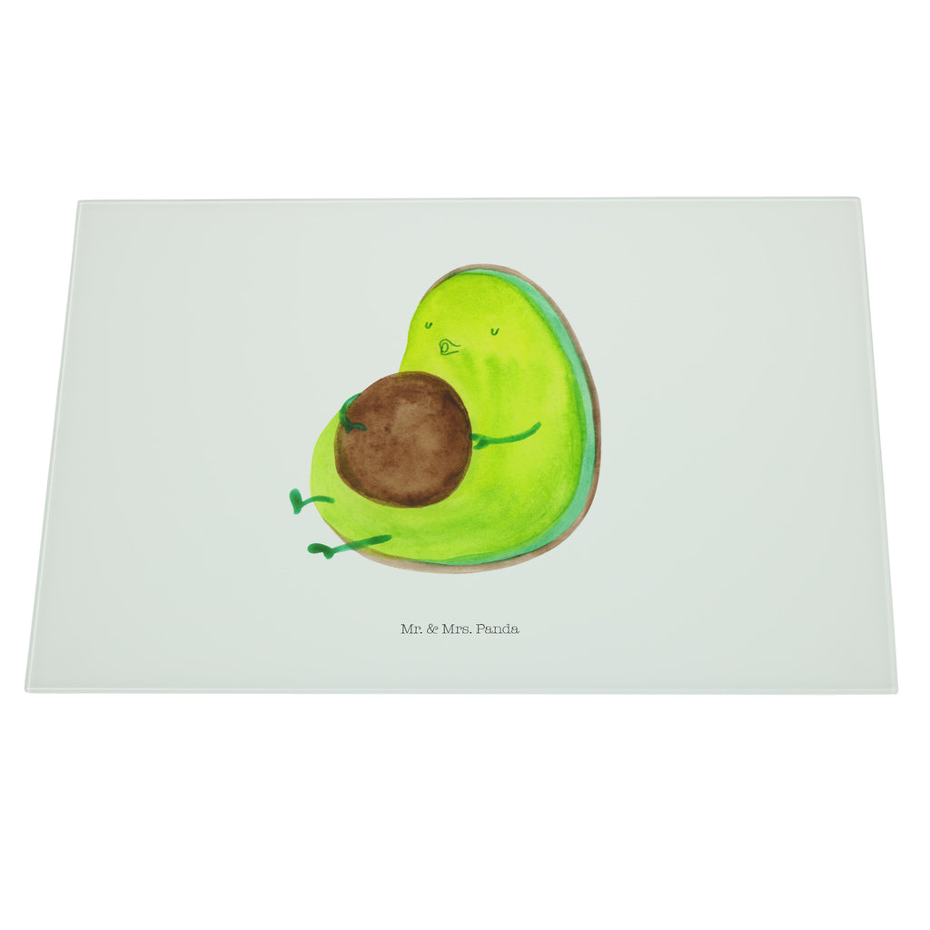 XL Glas Schneidbrett Avocado pfeift Glasschneidebrett, Schneidebrett, Frühstücksbrett, Küche, Avocado, Veggie, Vegan, Gesund, Diät, Abnehmen, Ernährung, dick sein, Pummelfee