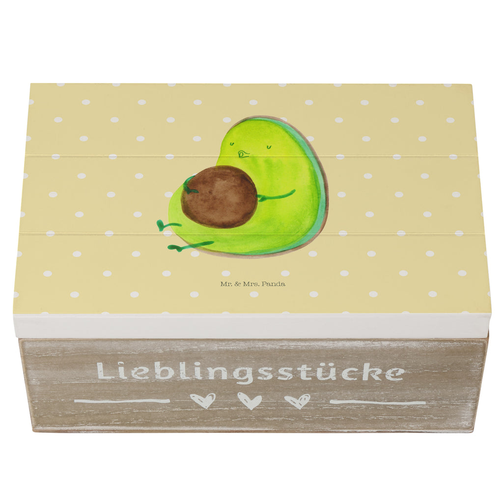 Holzkiste Avocado pfeift Holzkiste, Kiste, Schatzkiste, Truhe, Schatulle, XXL, Erinnerungsbox, Erinnerungskiste, Dekokiste, Aufbewahrungsbox, Avocado, Veggie, Vegan, Gesund, Diät, Abnehmen, Ernährung, dick sein, Pummelfee
