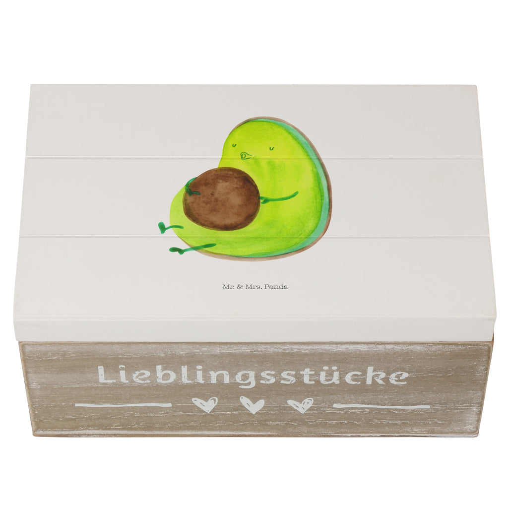 Holzkiste Avocado pfeift Holzkiste, Kiste, Schatzkiste, Truhe, Schatulle, XXL, Erinnerungsbox, Erinnerungskiste, Dekokiste, Aufbewahrungsbox, Avocado, Veggie, Vegan, Gesund, Diät, Abnehmen, Ernährung, dick sein, Pummelfee