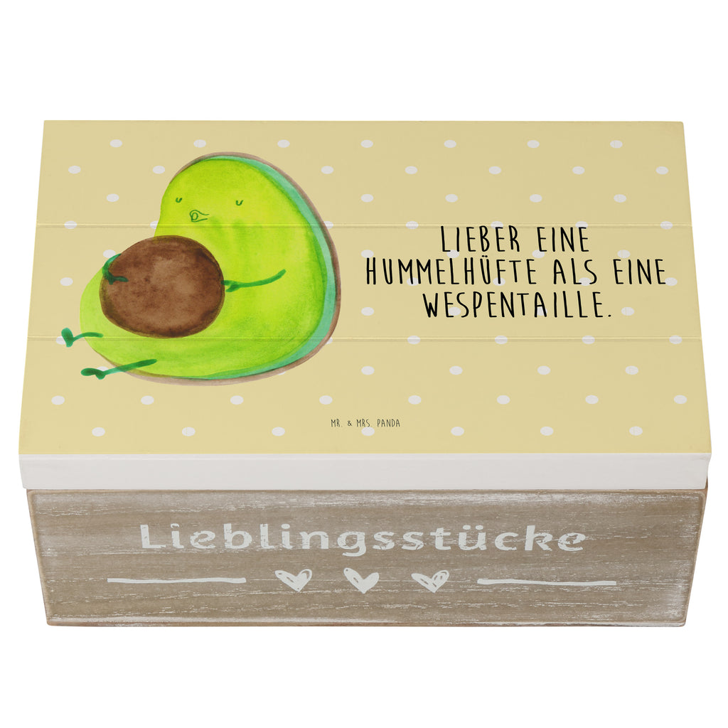 Holzkiste Avocado pfeift Holzkiste, Kiste, Schatzkiste, Truhe, Schatulle, XXL, Erinnerungsbox, Erinnerungskiste, Dekokiste, Aufbewahrungsbox, Avocado, Veggie, Vegan, Gesund, Diät, Abnehmen, Ernährung, dick sein, Pummelfee