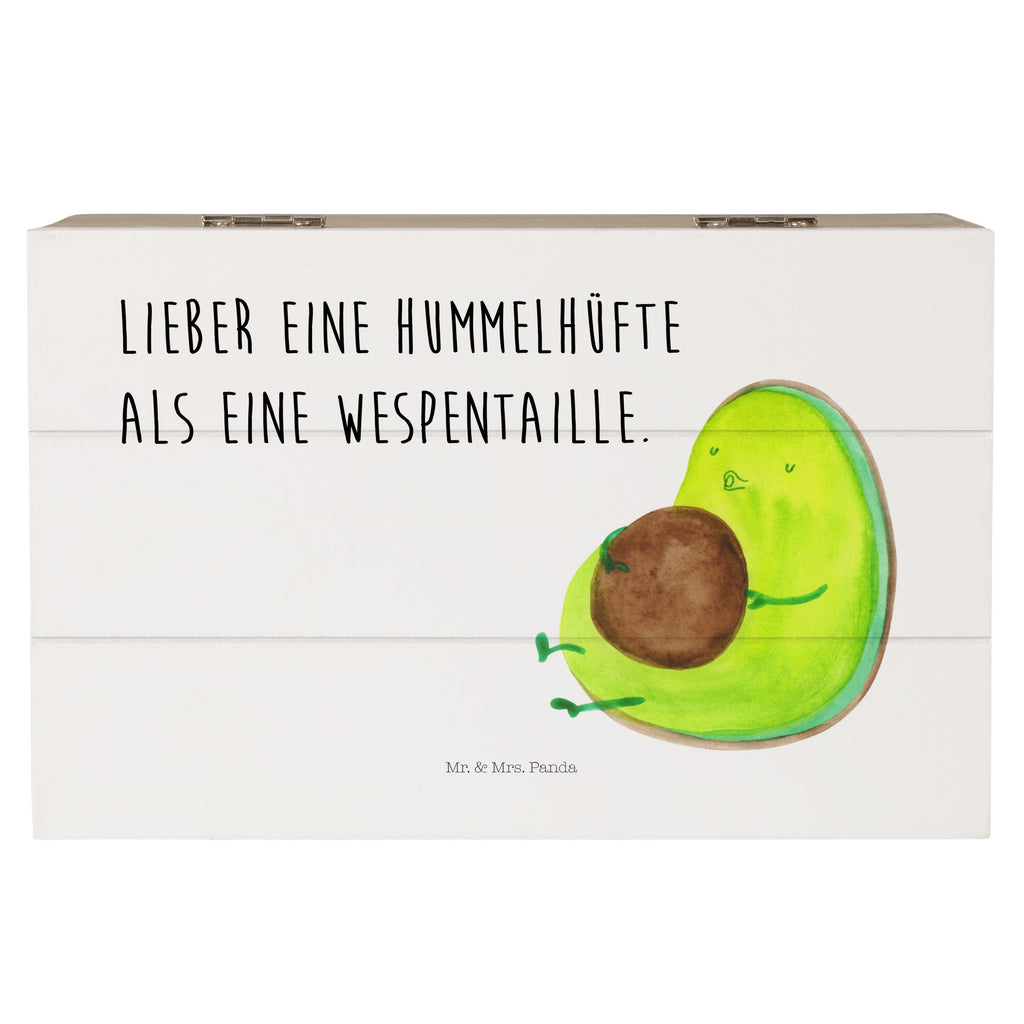 Holzkiste Avocado pfeift Holzkiste, Kiste, Schatzkiste, Truhe, Schatulle, XXL, Erinnerungsbox, Erinnerungskiste, Dekokiste, Aufbewahrungsbox, Avocado, Veggie, Vegan, Gesund, Diät, Abnehmen, Ernährung, dick sein, Pummelfee