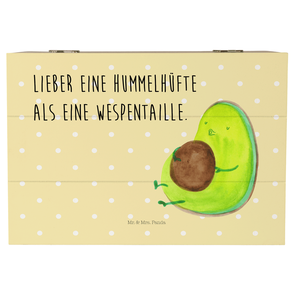 Holzkiste Avocado pfeift Holzkiste, Kiste, Schatzkiste, Truhe, Schatulle, XXL, Erinnerungsbox, Erinnerungskiste, Dekokiste, Aufbewahrungsbox, Avocado, Veggie, Vegan, Gesund, Diät, Abnehmen, Ernährung, dick sein, Pummelfee