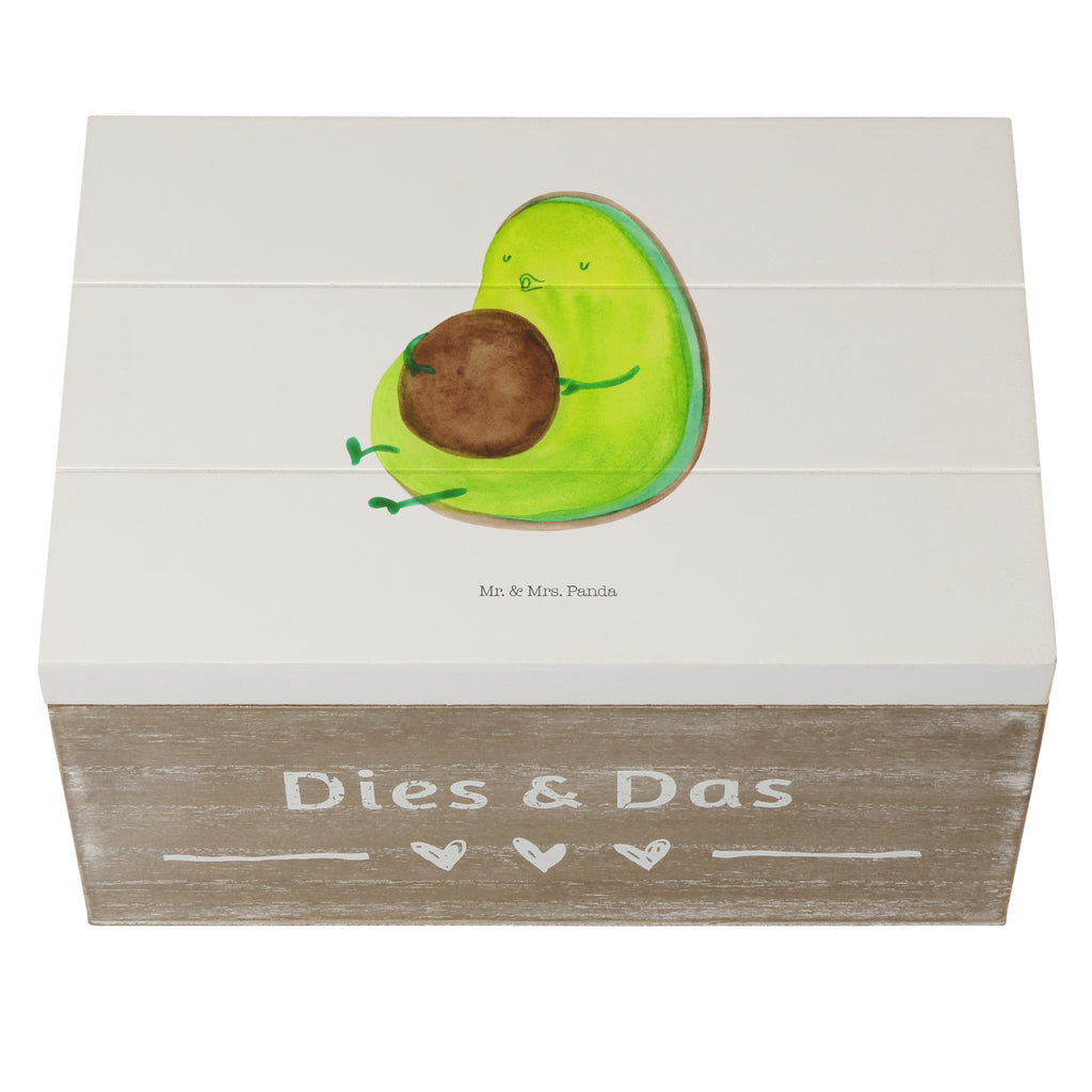 Holzkiste Avocado pfeift Holzkiste, Kiste, Schatzkiste, Truhe, Schatulle, XXL, Erinnerungsbox, Erinnerungskiste, Dekokiste, Aufbewahrungsbox, Avocado, Veggie, Vegan, Gesund, Diät, Abnehmen, Ernährung, dick sein, Pummelfee