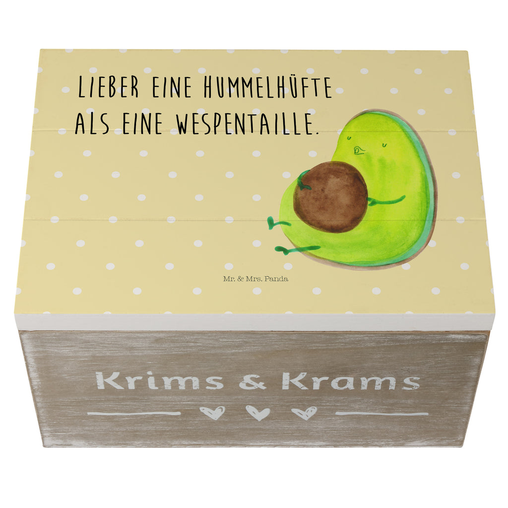 Holzkiste Avocado pfeift Holzkiste, Kiste, Schatzkiste, Truhe, Schatulle, XXL, Erinnerungsbox, Erinnerungskiste, Dekokiste, Aufbewahrungsbox, Avocado, Veggie, Vegan, Gesund, Diät, Abnehmen, Ernährung, dick sein, Pummelfee