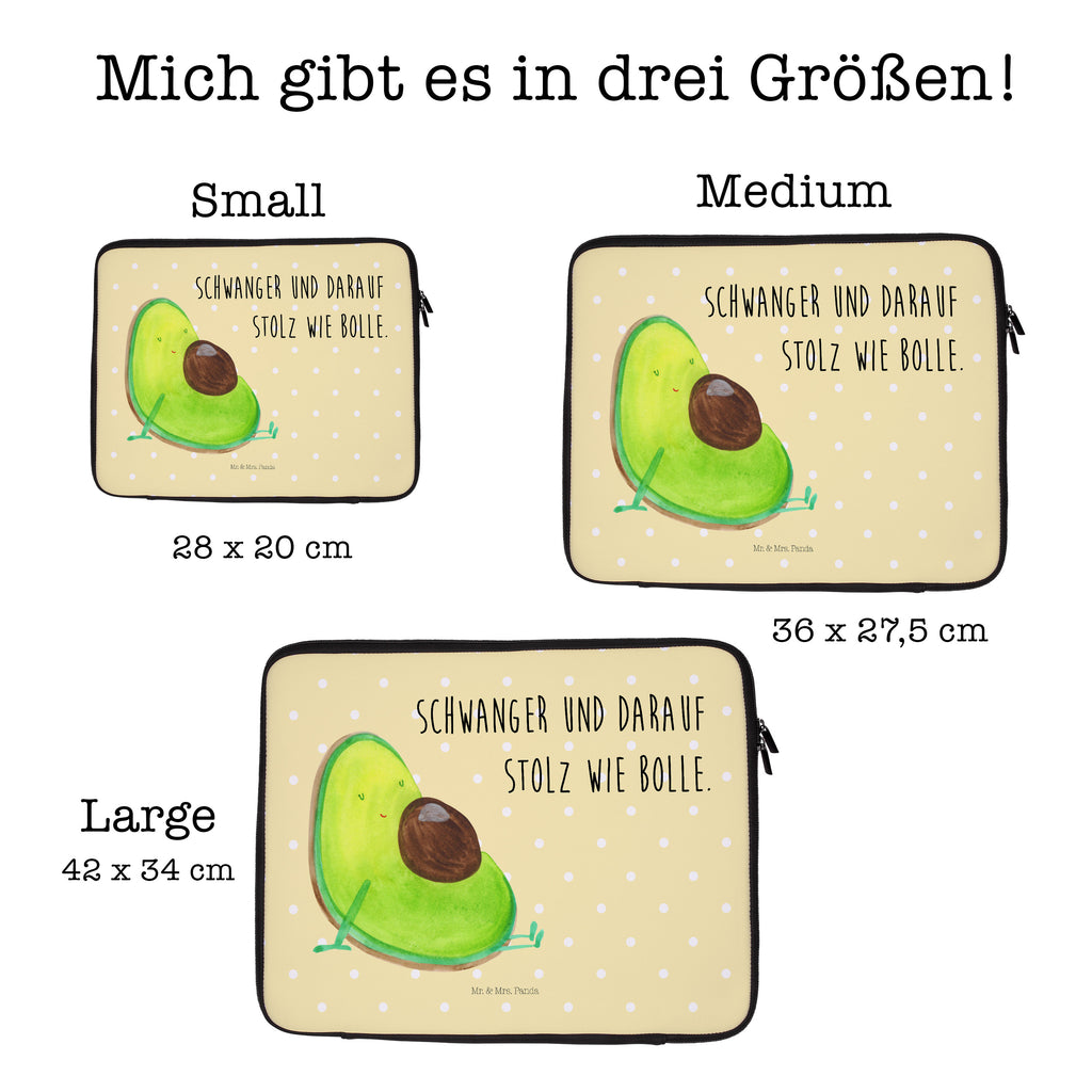 33 x 42 Notebook Tasche Avocado schwanger Notebook Tasche, Laptop, Computertasche, Tasche, Schutzhülle, Avocado, Veggie, Vegan, Gesund, schwanger, Schwangerschaft, Babyparty, Babyshower