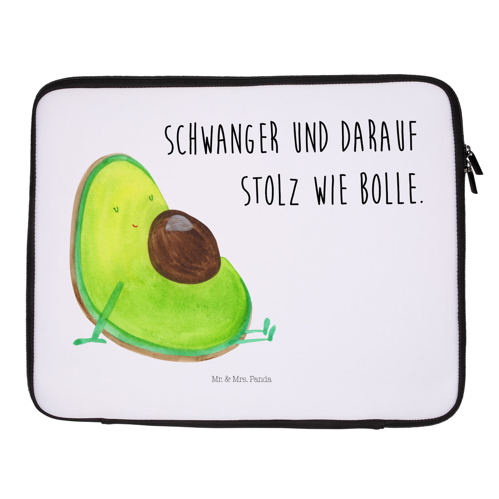 33 x 42 Notebook Tasche Avocado schwanger Notebook Tasche, Laptop, Computertasche, Tasche, Schutzhülle, Avocado, Veggie, Vegan, Gesund, schwanger, Schwangerschaft, Babyparty, Babyshower