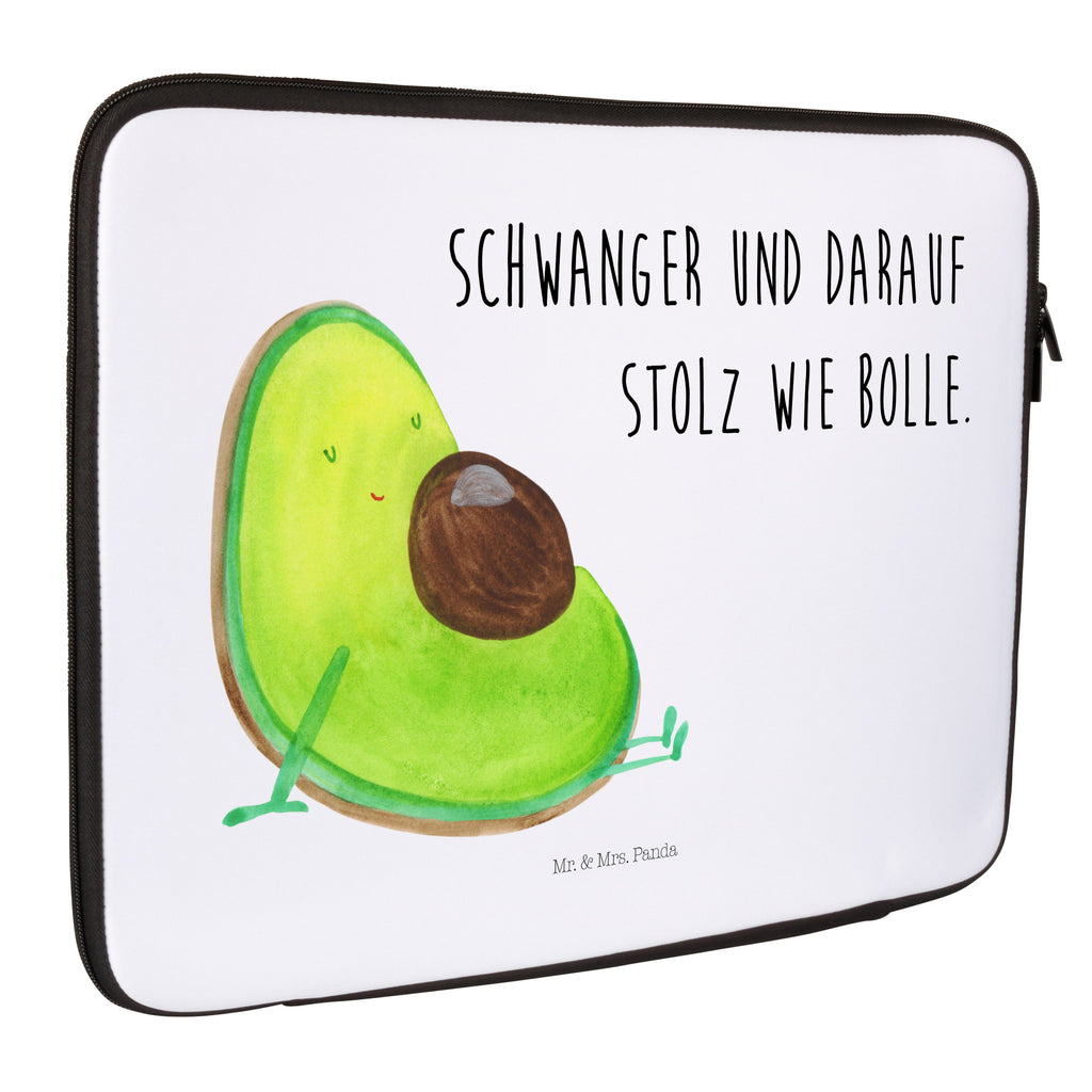 33 x 42 Notebook Tasche Avocado schwanger Notebook Tasche, Laptop, Computertasche, Tasche, Schutzhülle, Avocado, Veggie, Vegan, Gesund, schwanger, Schwangerschaft, Babyparty, Babyshower