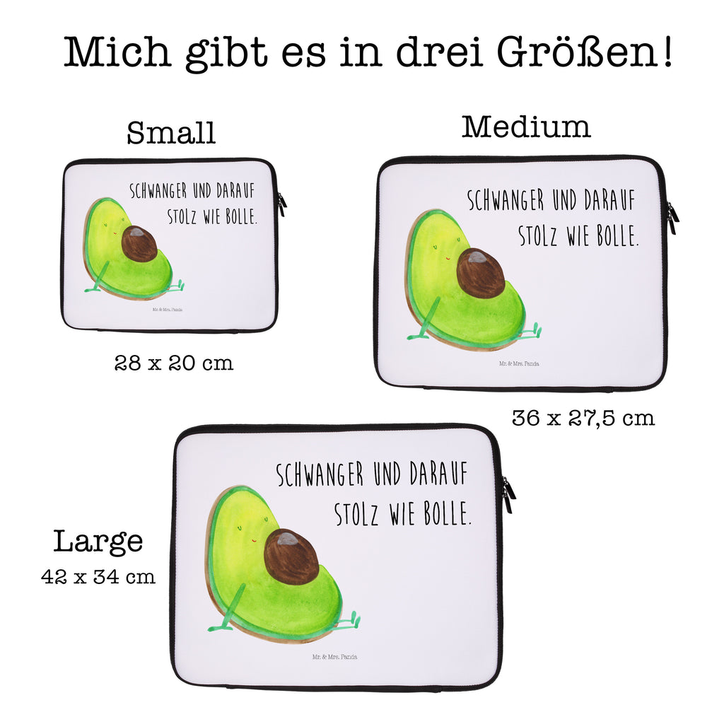 33 x 42 Notebook Tasche Avocado schwanger Notebook Tasche, Laptop, Computertasche, Tasche, Schutzhülle, Avocado, Veggie, Vegan, Gesund, schwanger, Schwangerschaft, Babyparty, Babyshower