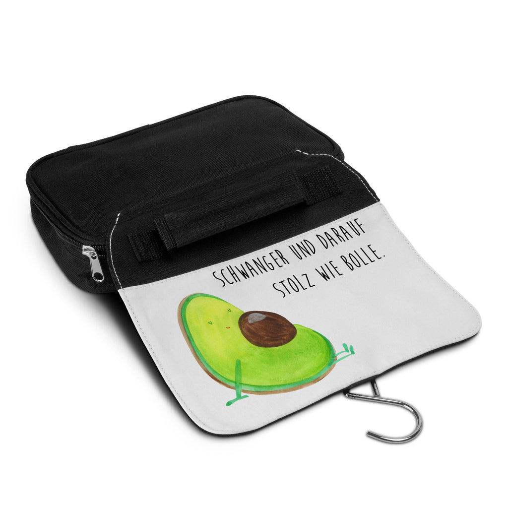 Kulturbeutel Avocado schwanger Kulturbeutel, Zum Aufhängen, Waschtasche, Kosmetiktasche, Damen, Herren, Aufbewahrungstasche, Schminktasche, Kosmetikbeutel, Organizer, Kulturtasche, Schminkutensil, Avocado, Veggie, Vegan, Gesund, schwanger, Schwangerschaft, Babyparty, Babyshower