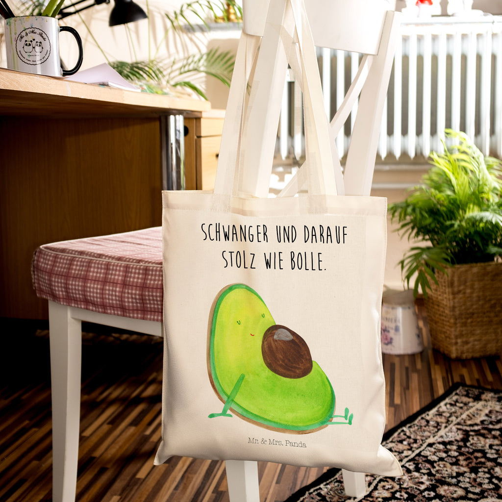 Tragetasche Avocado schwanger Beuteltasche, Beutel, Einkaufstasche, Jutebeutel, Stoffbeutel, Avocado, Veggie, Vegan, Gesund, schwanger, Schwangerschaft, Babyparty, Babyshower