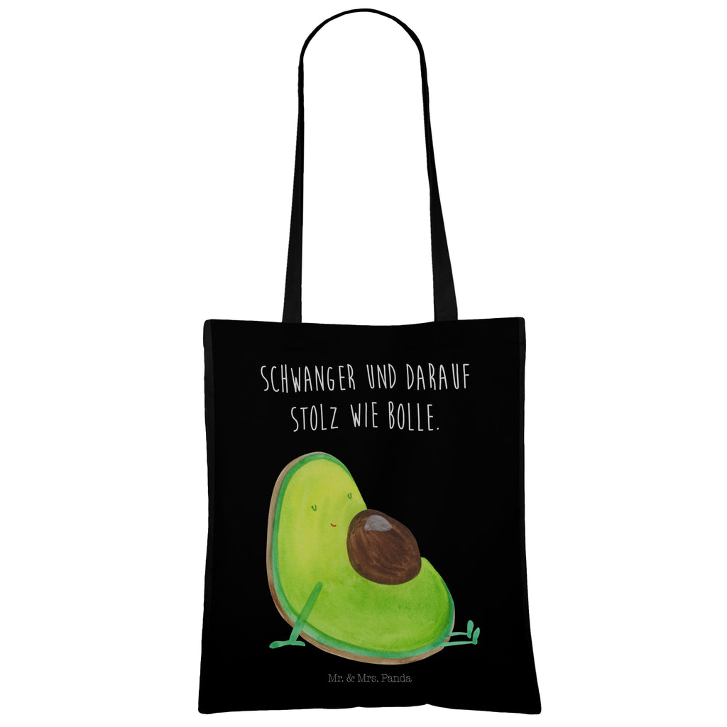 Tragetasche Avocado schwanger Beuteltasche, Beutel, Einkaufstasche, Jutebeutel, Stoffbeutel, Avocado, Veggie, Vegan, Gesund, schwanger, Schwangerschaft, Babyparty, Babyshower
