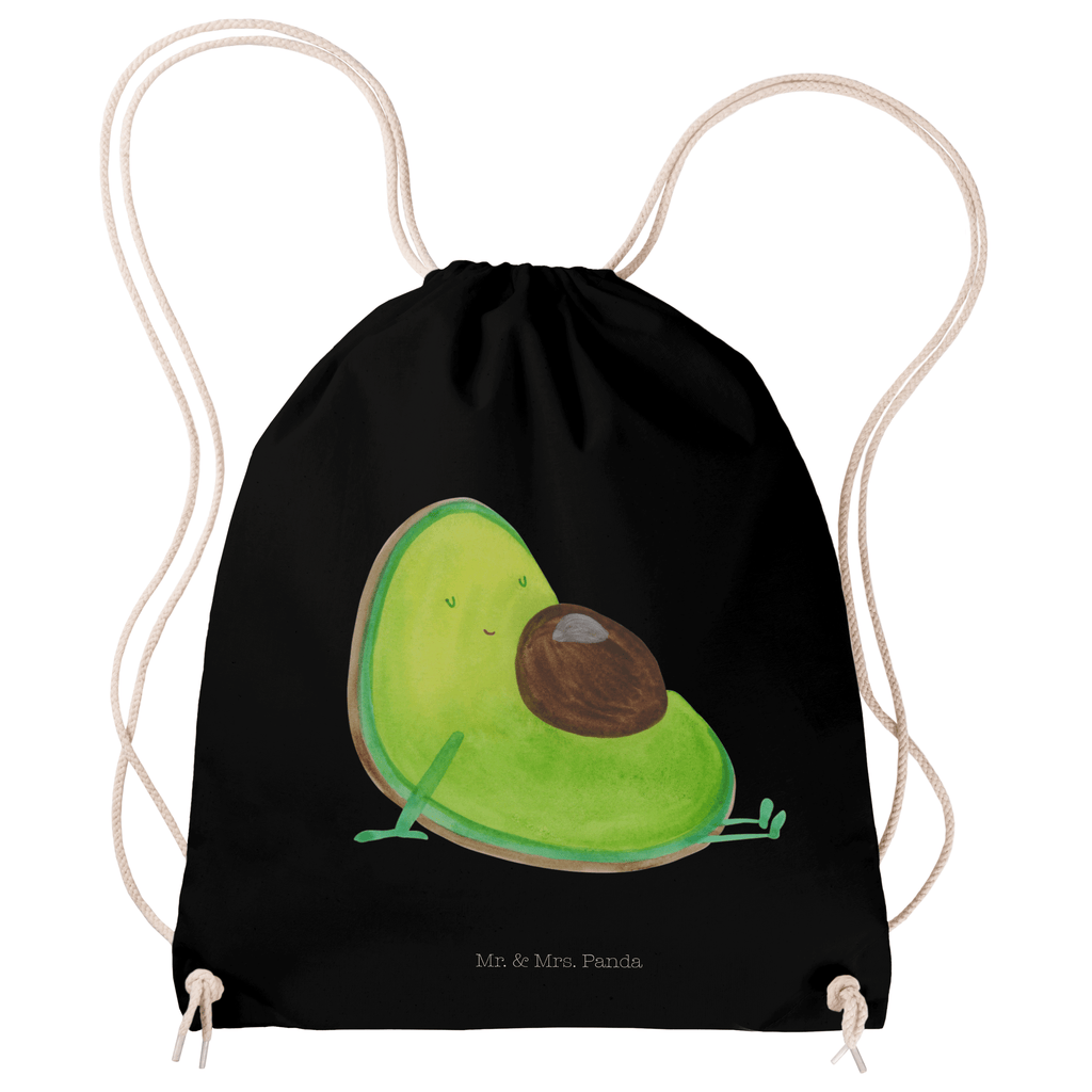 Sportbeutel Avocado schwanger Turnbeutel, Beutel, Sporttasche, Tasche, Stoffbeutel, Avocado, Veggie, Vegan, Gesund, schwanger, Schwangerschaft, Babyparty, Babyshower