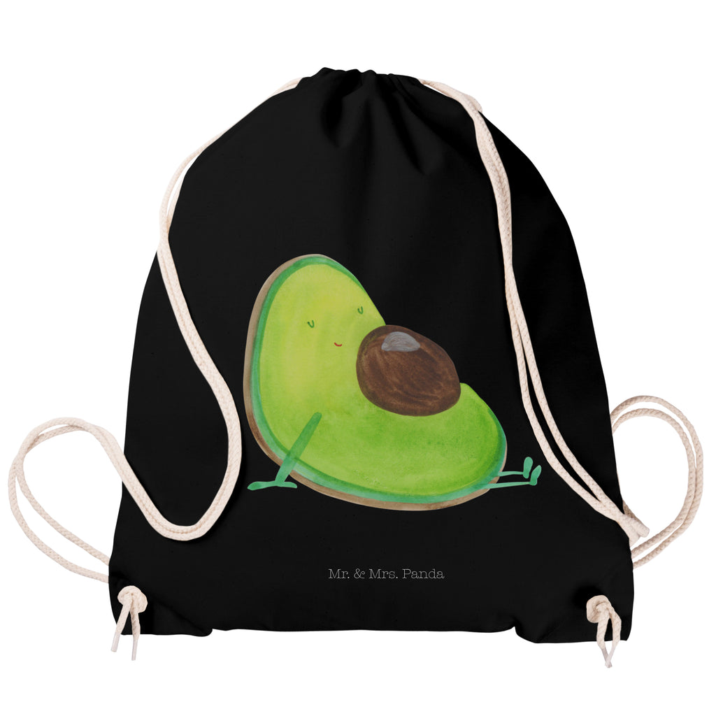 Sportbeutel Avocado schwanger Turnbeutel, Beutel, Sporttasche, Tasche, Stoffbeutel, Avocado, Veggie, Vegan, Gesund, schwanger, Schwangerschaft, Babyparty, Babyshower