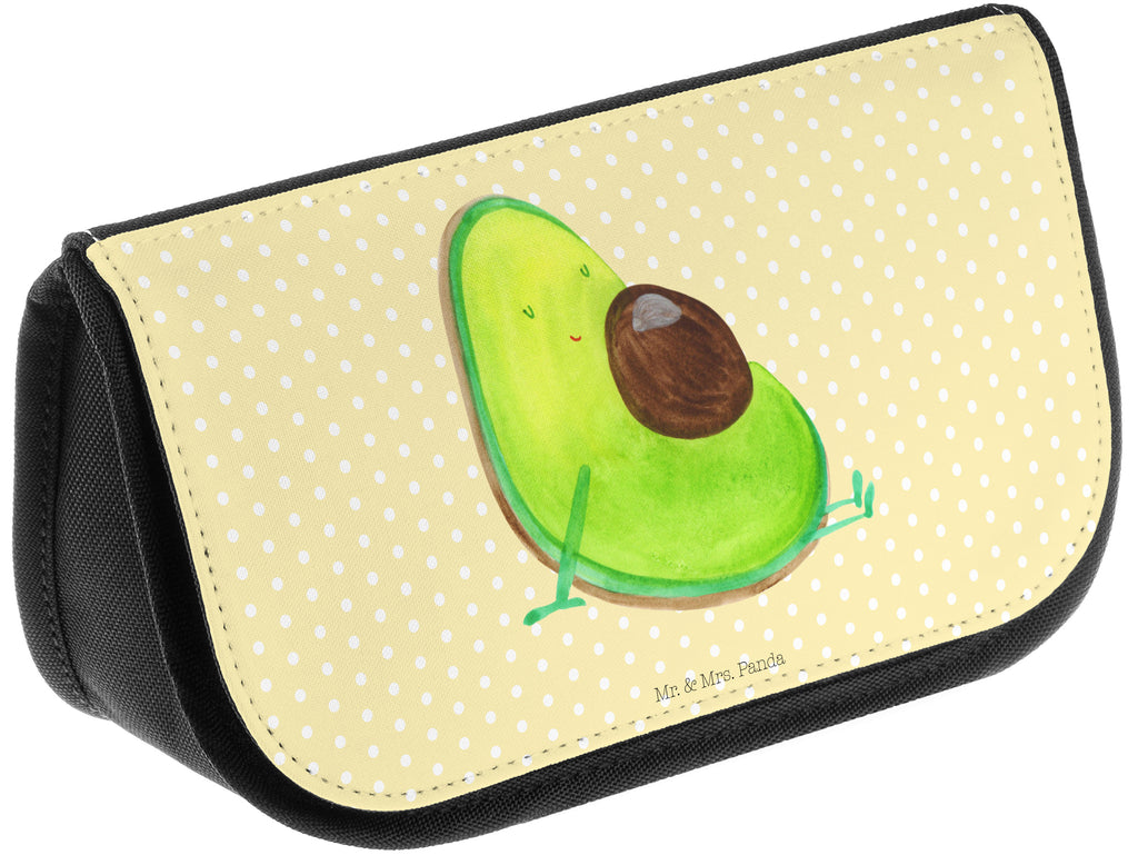 Kosmetiktasche Avocado schwanger Kosmetikbeutel, Kulturtasche, Kulturbeutel, Schminktasche, Make-Up Tasche, Avocado, Veggie, Vegan, Gesund, schwanger, Schwangerschaft, Babyparty, Babyshower