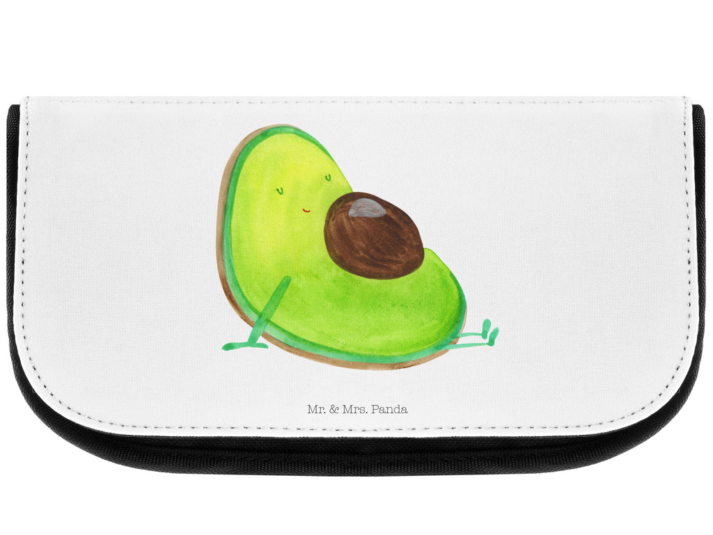 Kosmetiktasche Avocado schwanger Kosmetikbeutel, Kulturtasche, Kulturbeutel, Schminktasche, Make-Up Tasche, Avocado, Veggie, Vegan, Gesund, schwanger, Schwangerschaft, Babyparty, Babyshower