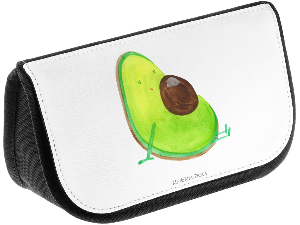 Kosmetiktasche Avocado schwanger Kosmetikbeutel, Kulturtasche, Kulturbeutel, Schminktasche, Make-Up Tasche, Avocado, Veggie, Vegan, Gesund, schwanger, Schwangerschaft, Babyparty, Babyshower
