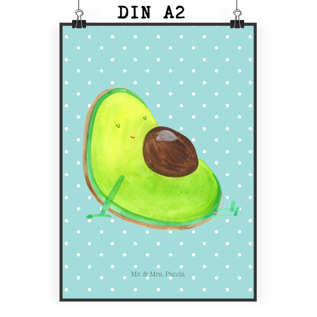 Poster Avocado schwanger Poster, Wandposter, Bild, Wanddeko, Küchenposter, Kinderposter, Wanddeko Bild, Raumdekoration, Wanddekoration, Handgemaltes Poster, Mr. & Mrs. Panda Poster, Designposter, Kunstdruck, Posterdruck, Avocado, Veggie, Vegan, Gesund, schwanger, Schwangerschaft, Babyparty, Babyshower