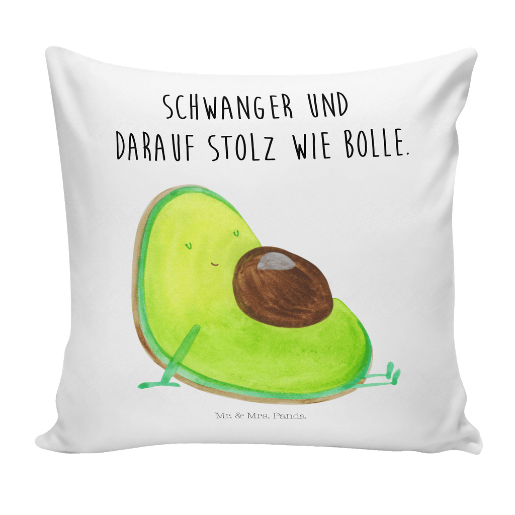 40x40 Kissen Avocado schwanger Kissenhülle, Kopfkissen, Sofakissen, Dekokissen, Motivkissen, Avocado, Veggie, Vegan, Gesund, schwanger, Schwangerschaft, Babyparty, Babyshower
