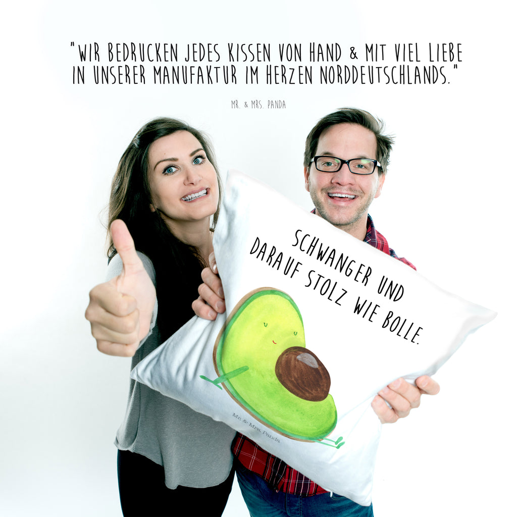 40x40 Kissen Avocado schwanger Kissenhülle, Kopfkissen, Sofakissen, Dekokissen, Motivkissen, Avocado, Veggie, Vegan, Gesund, schwanger, Schwangerschaft, Babyparty, Babyshower