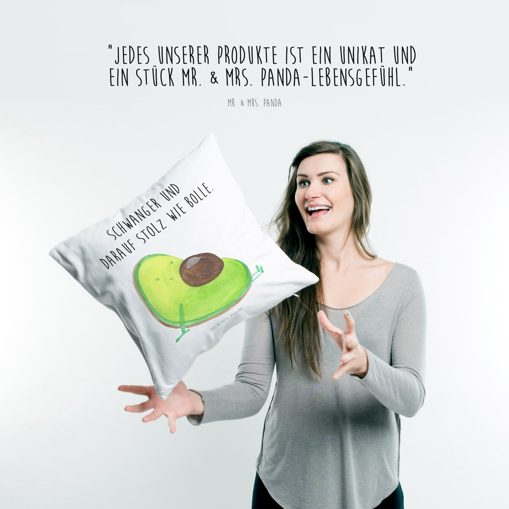 40x40 Kissen Avocado schwanger Kissenhülle, Kopfkissen, Sofakissen, Dekokissen, Motivkissen, Avocado, Veggie, Vegan, Gesund, schwanger, Schwangerschaft, Babyparty, Babyshower