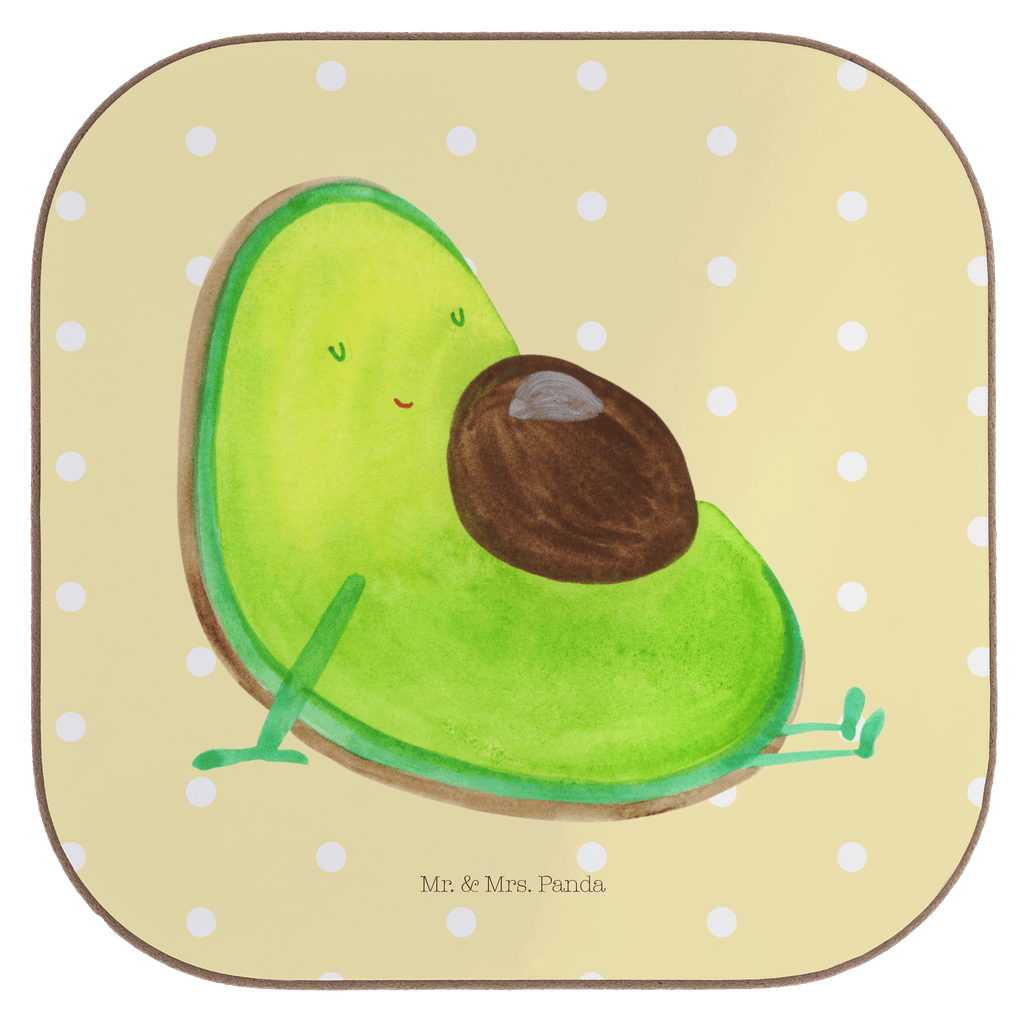 Quadratische Untersetzer Avocado schwanger Bierdeckel, Glasuntersetzer, Untersetzer Gläser, Getränkeuntersetzer, Avocado, Veggie, Vegan, Gesund, schwanger, Schwangerschaft, Babyparty, Babyshower