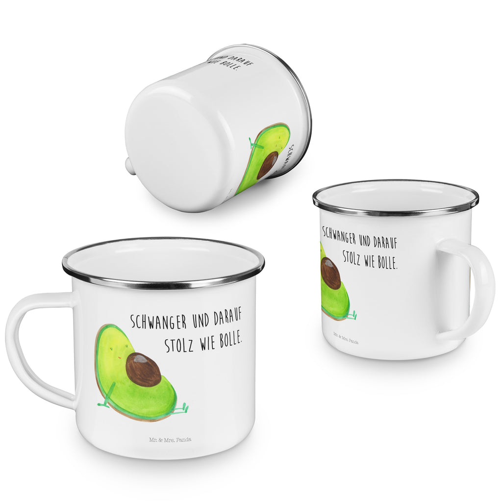 Camping Emaille Tasse Avocado schwanger Campingtasse, Trinkbecher, Metalltasse, Outdoor Tasse, Emaille Trinkbecher, Blechtasse Outdoor, Emaille Campingbecher, Edelstahl Trinkbecher, Metalltasse für Camping, Kaffee Blechtasse, Camping Tasse Metall, Avocado, Veggie, Vegan, Gesund, schwanger, Schwangerschaft, Babyparty, Babyshower