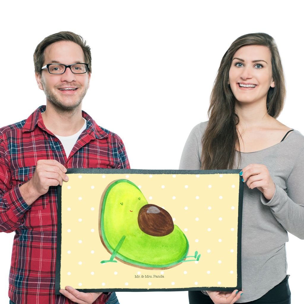 Fußmatte Avocado schwanger Avocado, schwanger, Schwangerschaft, Babyparty, Babyshower,  Türvorleger, Schmutzmatte, Fußabtreter, Matte, Schmutzfänger, Fußabstreifer, Schmutzfangmatte, Türmatte, Motivfußmatte,  Haustürmatte, Vorleger  Avocado, Veggie, Vegan, Gesund