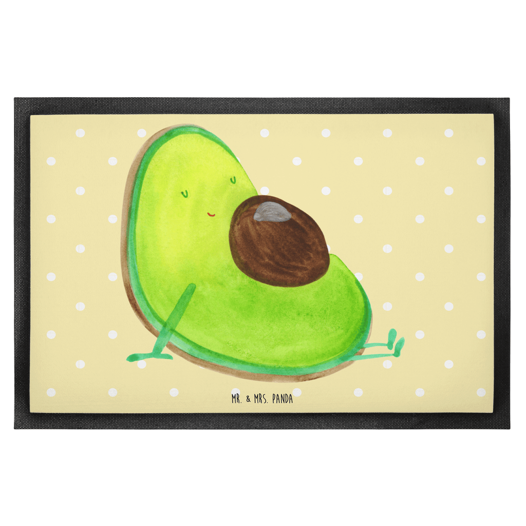 Fußmatte Avocado schwanger Avocado, schwanger, Schwangerschaft, Babyparty, Babyshower,  Türvorleger, Schmutzmatte, Fußabtreter, Matte, Schmutzfänger, Fußabstreifer, Schmutzfangmatte, Türmatte, Motivfußmatte,  Haustürmatte, Vorleger  Avocado, Veggie, Vegan, Gesund